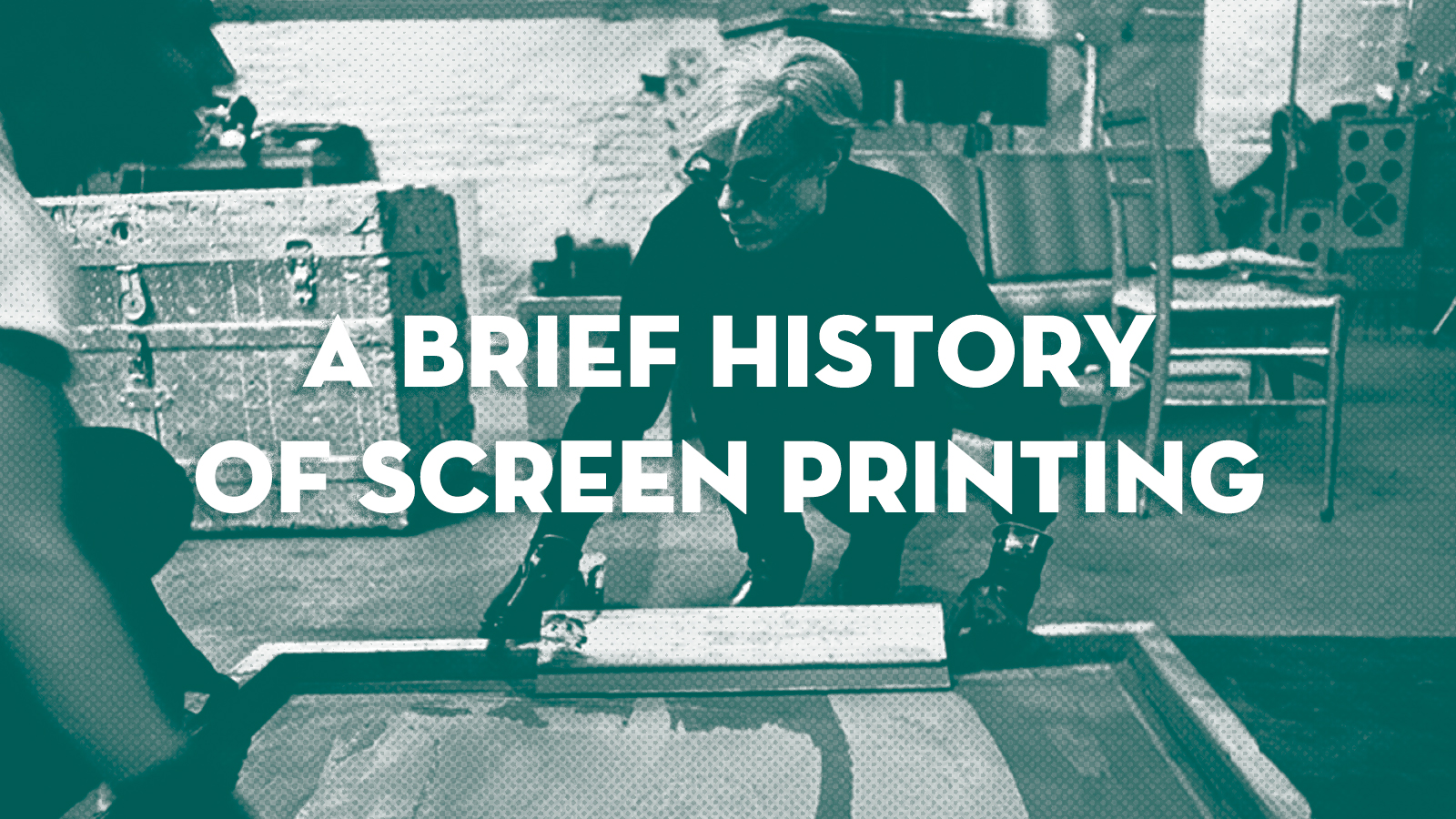 A Brief History of Screen Printing Charm City Screen Print