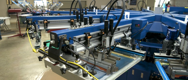 automatic print press