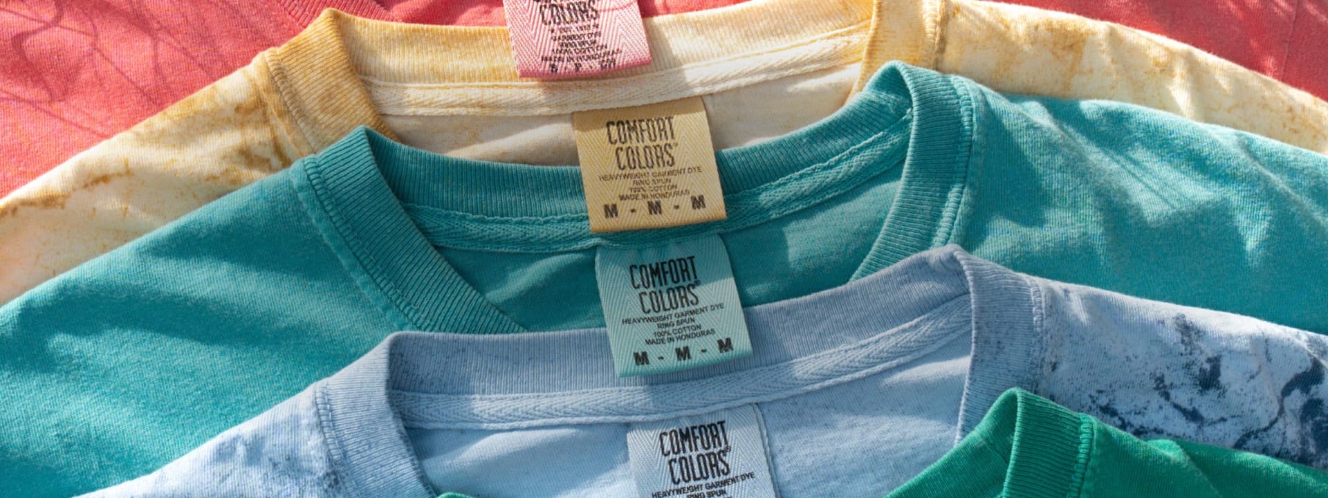 comfort colors heavy weight t-shirts