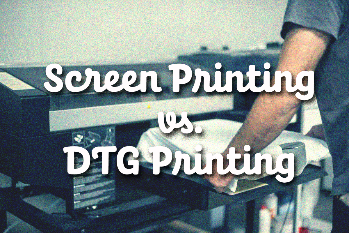 Choosing Between Screen Printing & DTG Printing | Charm City Screen Print